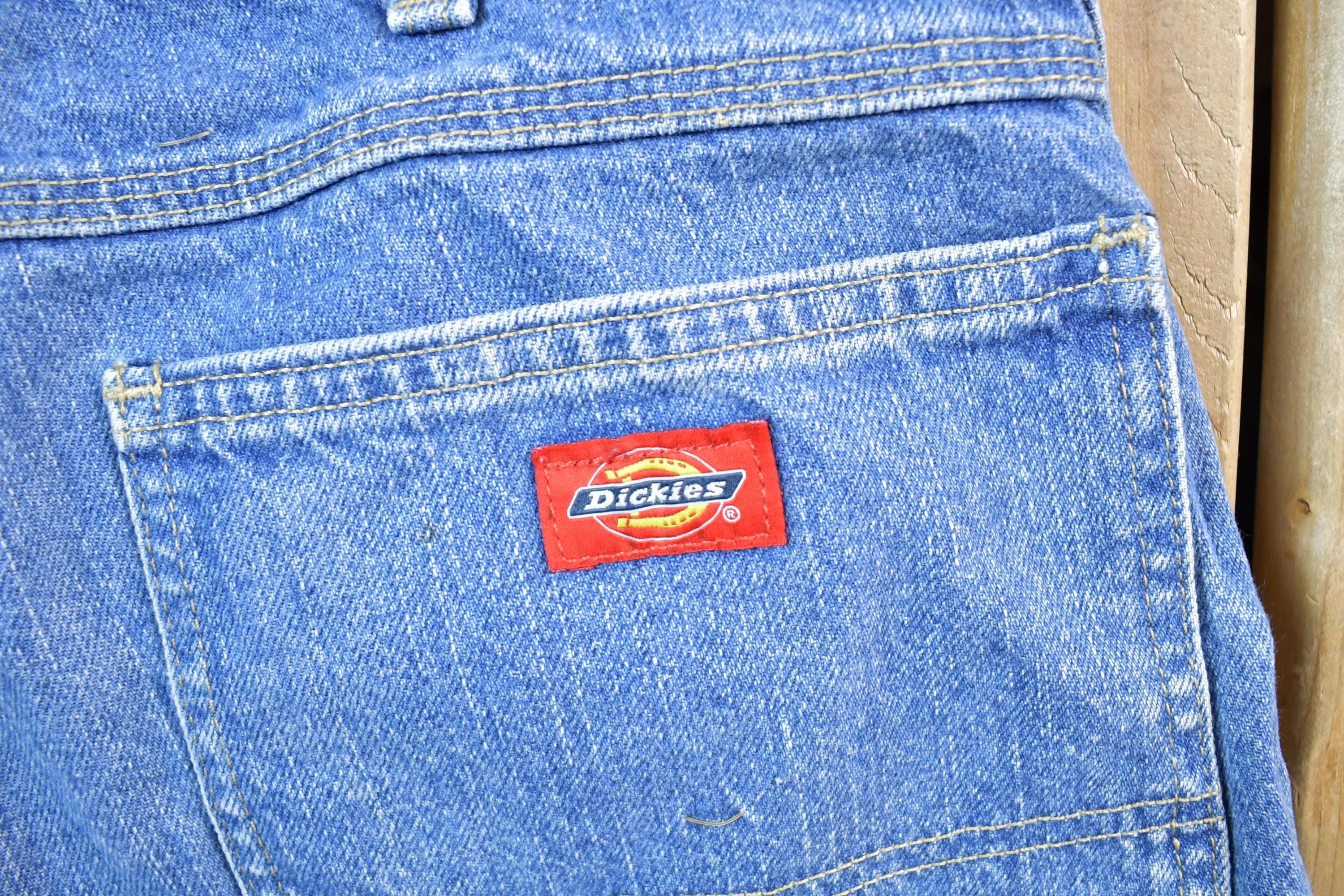 Vintage 1990s Dickies Denim Work Jeans Size 36 x 32