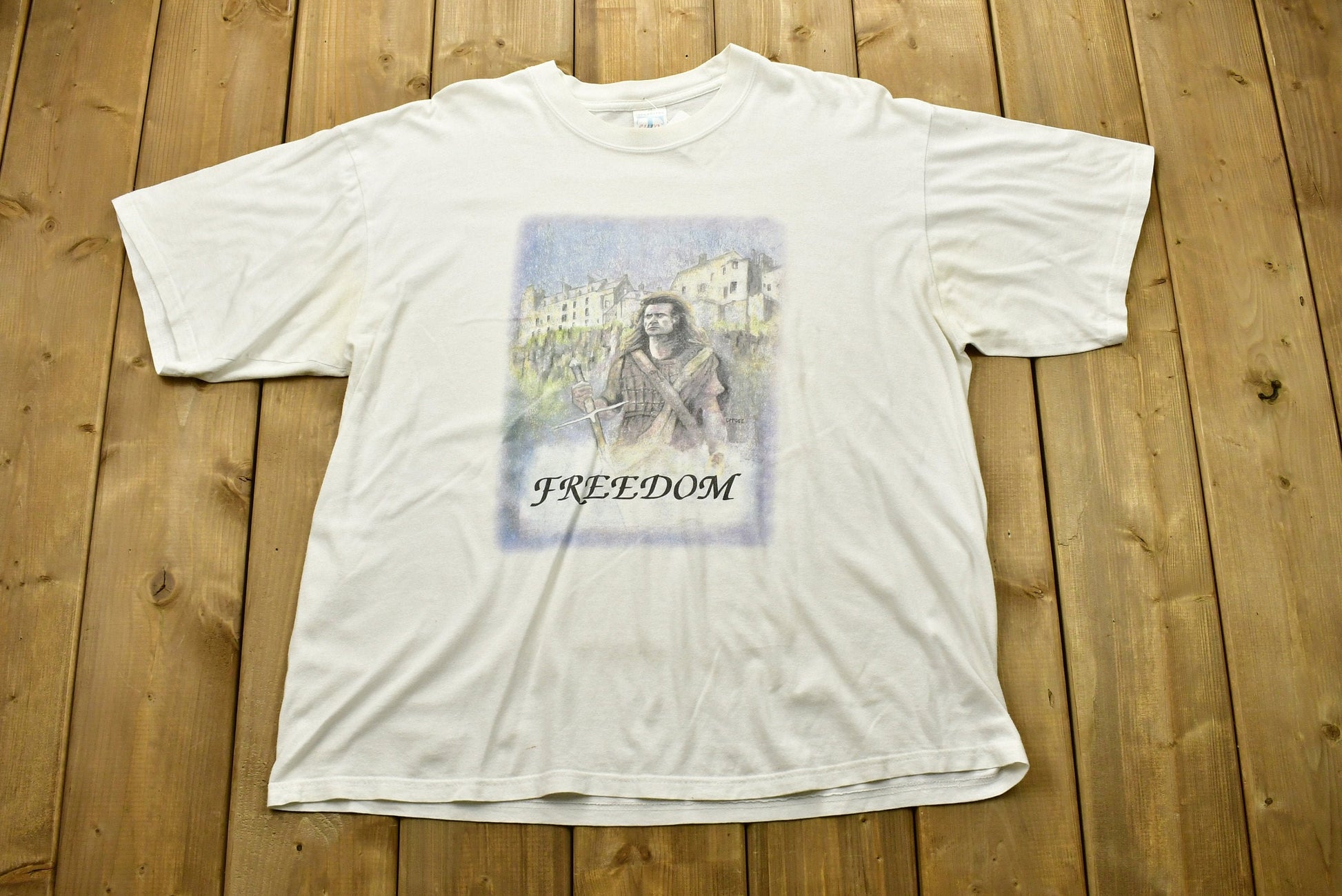 Vintage 90's Braveheart Graphic T-Shirt /