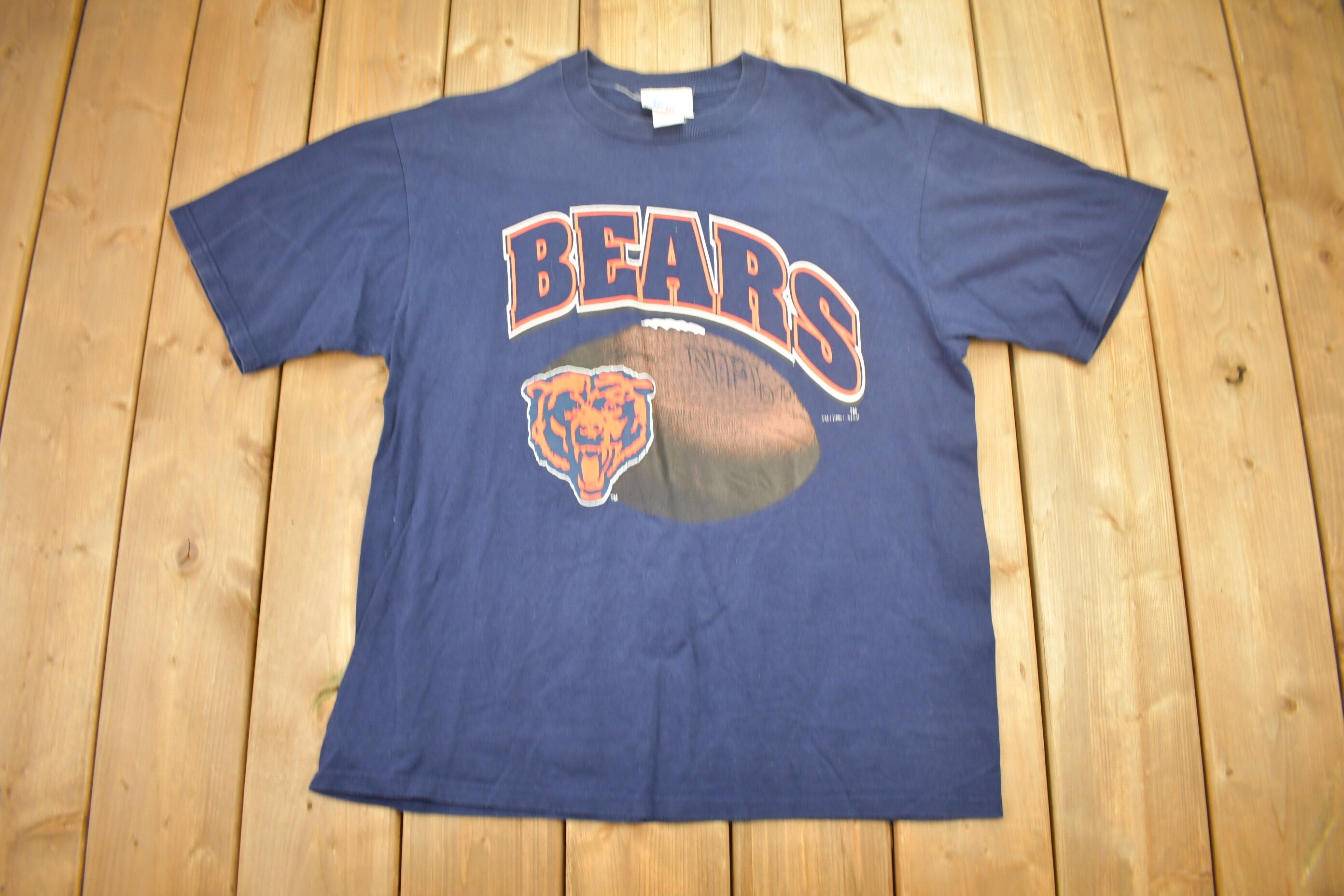 Vintage 1996 Chicago Bears NFL Locker Line T-Shirt