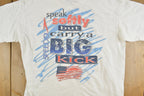 Vintage 1996 Speedo Big Kick Swimming Graphic T-Shirt