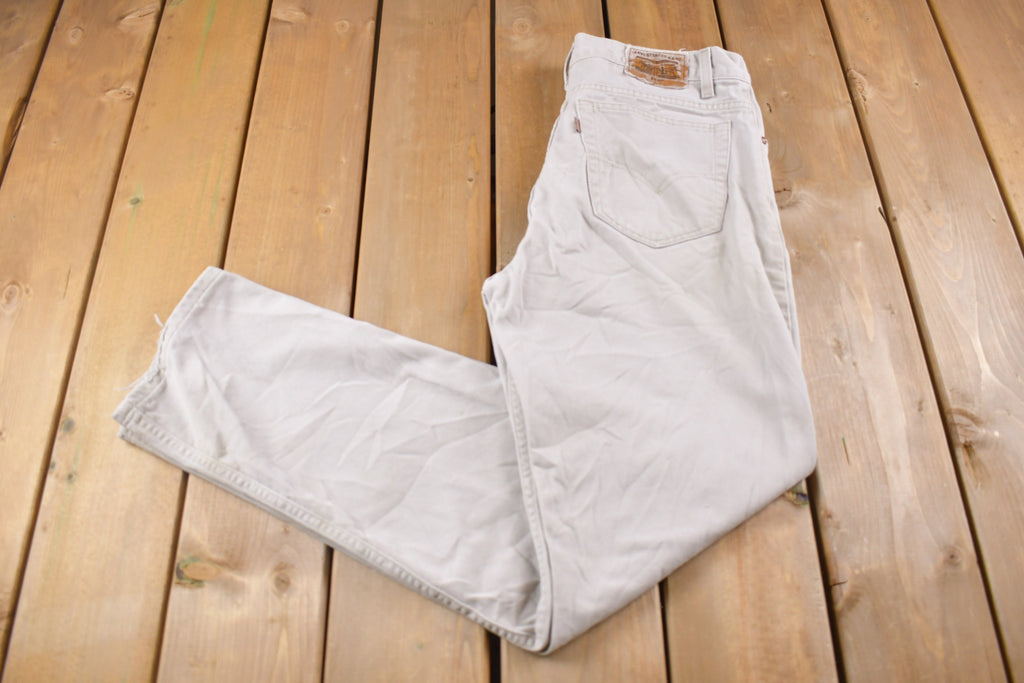 Vintage 1980s Levi's 540 Brown Tab Jeans Size 33 x 32
