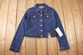 Vintage 1990s Deadstock Parasuco Jeans Denim Jacket Size XS NWT