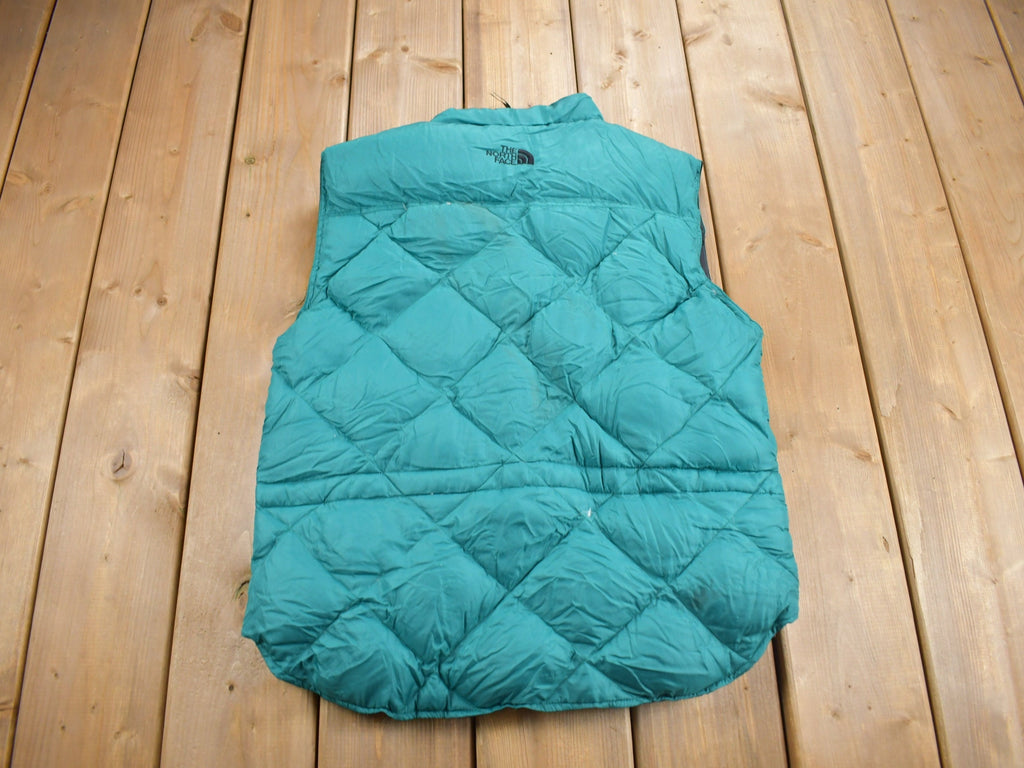 Vintage 1990s The North Face Diamond Quilt Puffer Vest