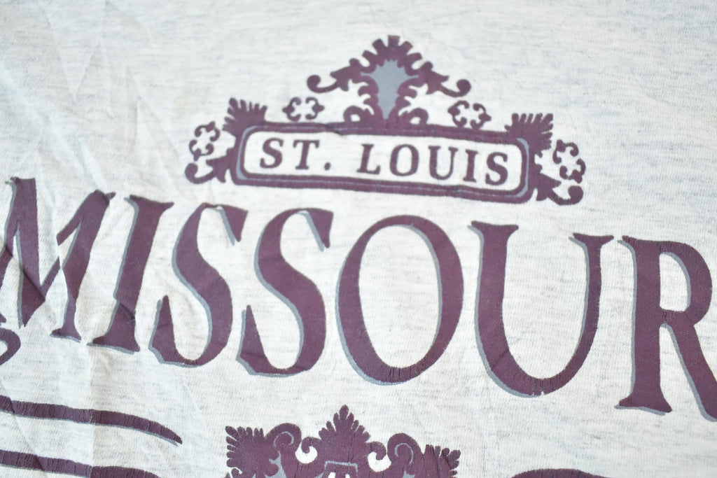 Vintage 1990s Jansport St Louis Missouri Souvenir T-Shirt Mens M  Made In USA  Vintage Vacation Tee  Rare Destination Tee  Summer Shirt