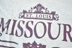 Vintage 1990s Jansport St Louis Missouri Souvenir T-Shirt Mens M  Made In USA  Vintage Vacation Tee  Rare Destination Tee  Summer Shirt
