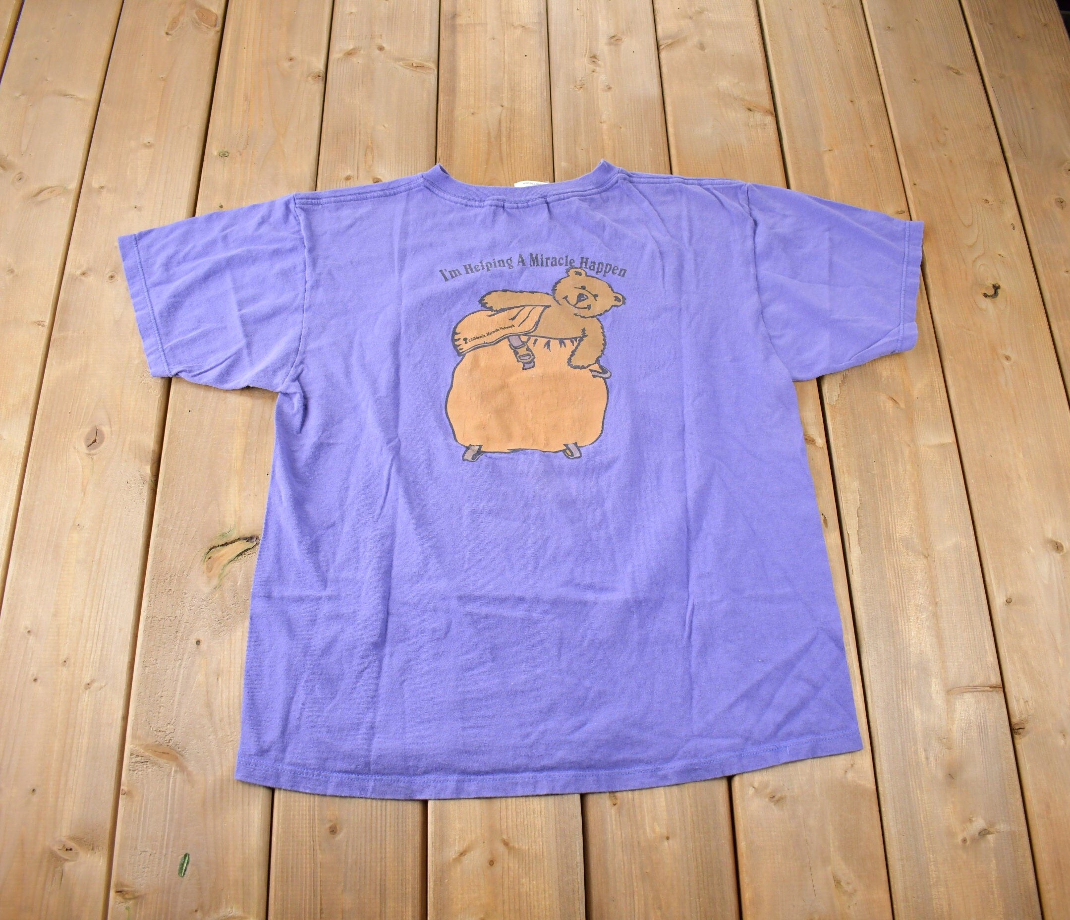 Vintage 1996 Sick Kids Telethon Souvenir T Shirt Made In USA Size M
