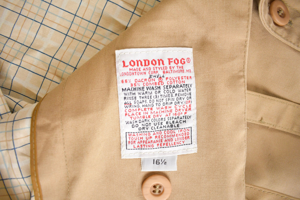 Vintage 1990s London Fog Full Length Jacket