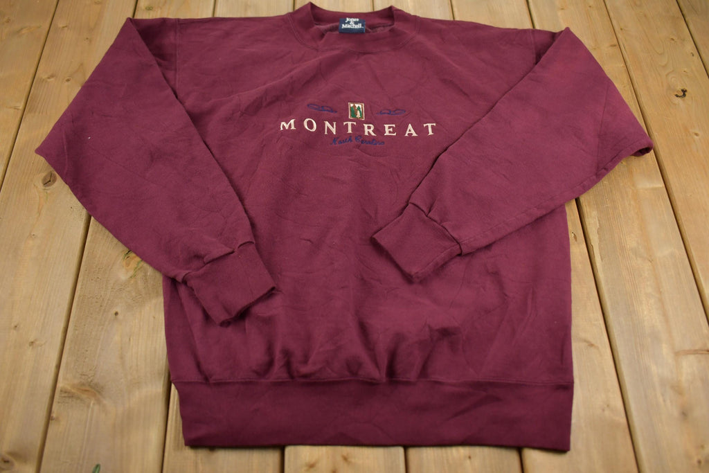 Vintage 1990s Burgundy Crewneck Sweatshirt