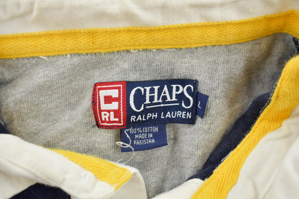 Vintage 1990s Chaps Ralph Lauren Rugby Sweater - Large