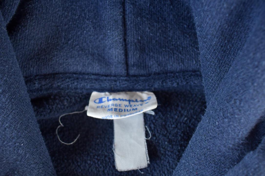 Vintage 1990s Champion Ithaca College Hoodie Sweatshirt