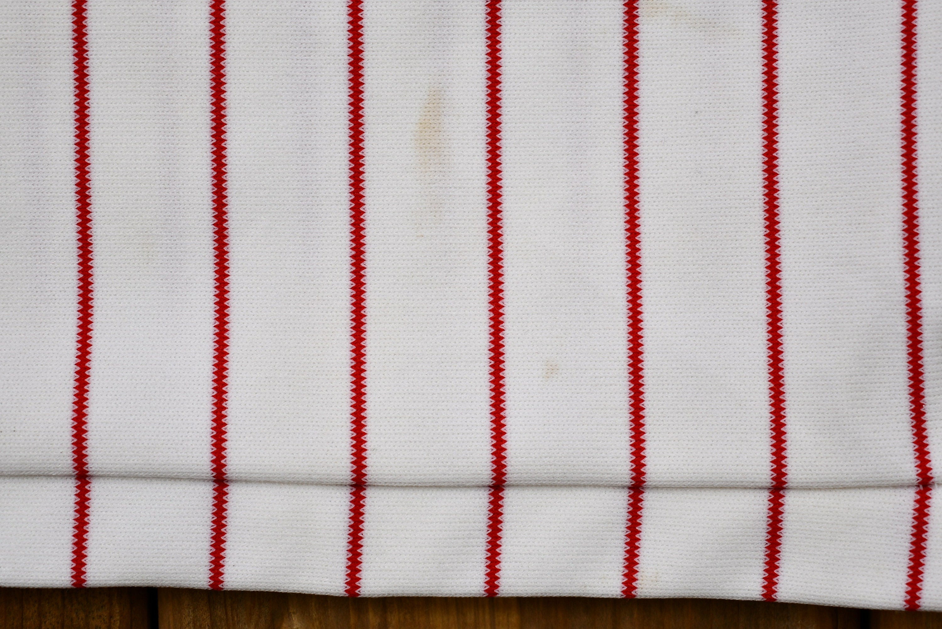 Vintage 1970s Lou Gehrig 11 Striped Jersey Style T-Shirt