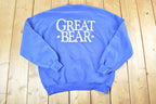 Vintage 1990s Great Bear Crewneck Sweatshirt Mens XL