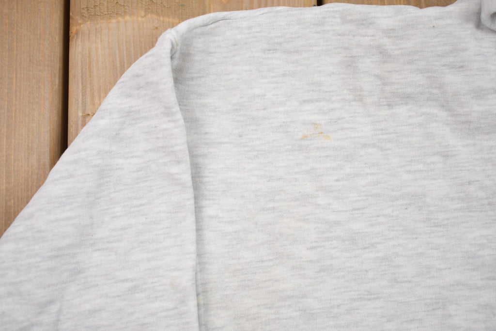 Vintage 1980s Nike Embroidered Mini Swoosh Pullover Hoodie