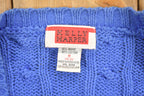 Vintage 1990s Kelly Harper Knitted Cardigan Button Up Sweater