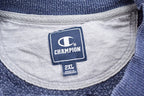 Vintage 1990s Champion Blank Blue Crewneck Sweatshirt