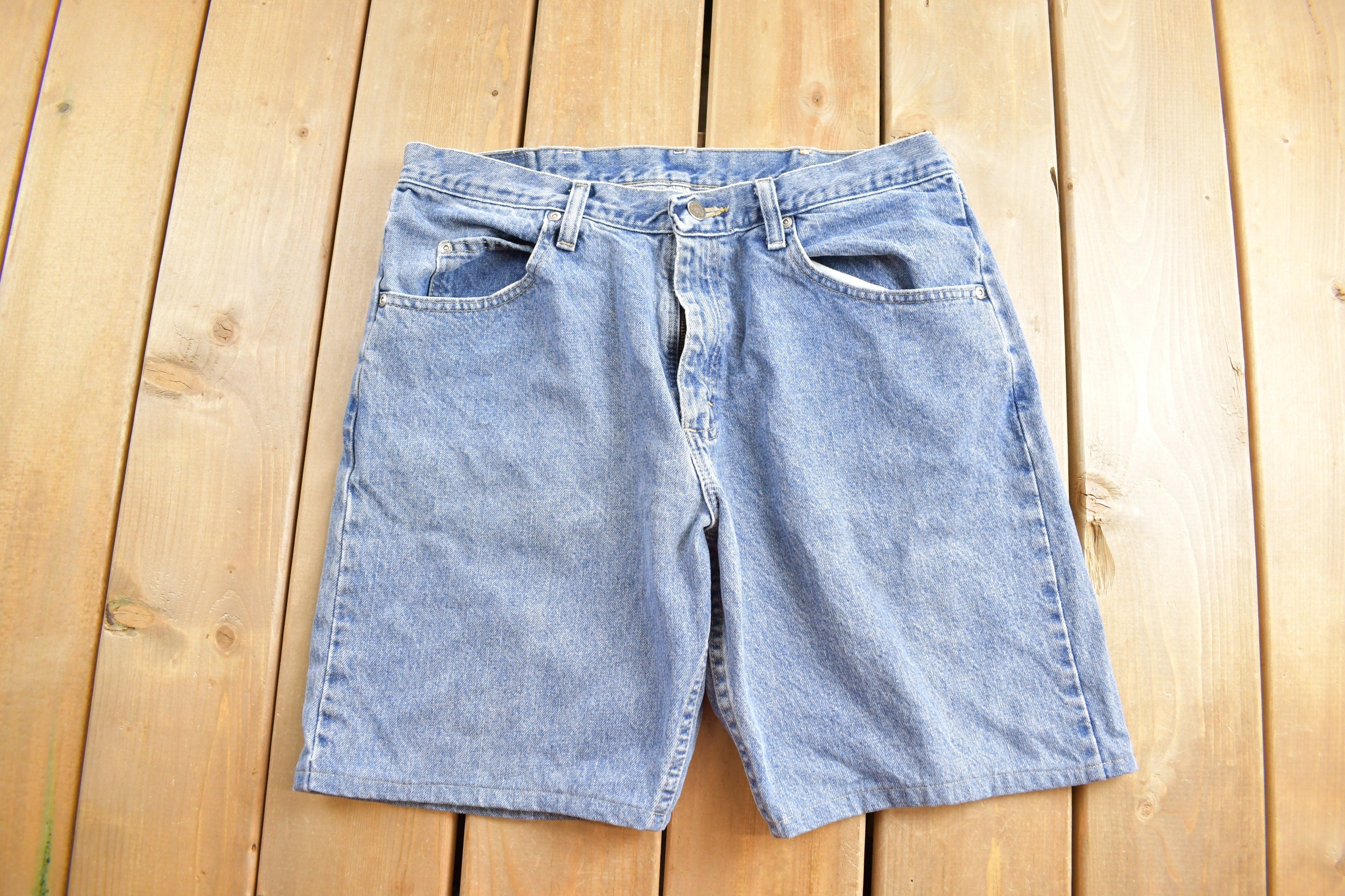 Vintage 1990s Wrangler Jean Shorts Size 34 x 8