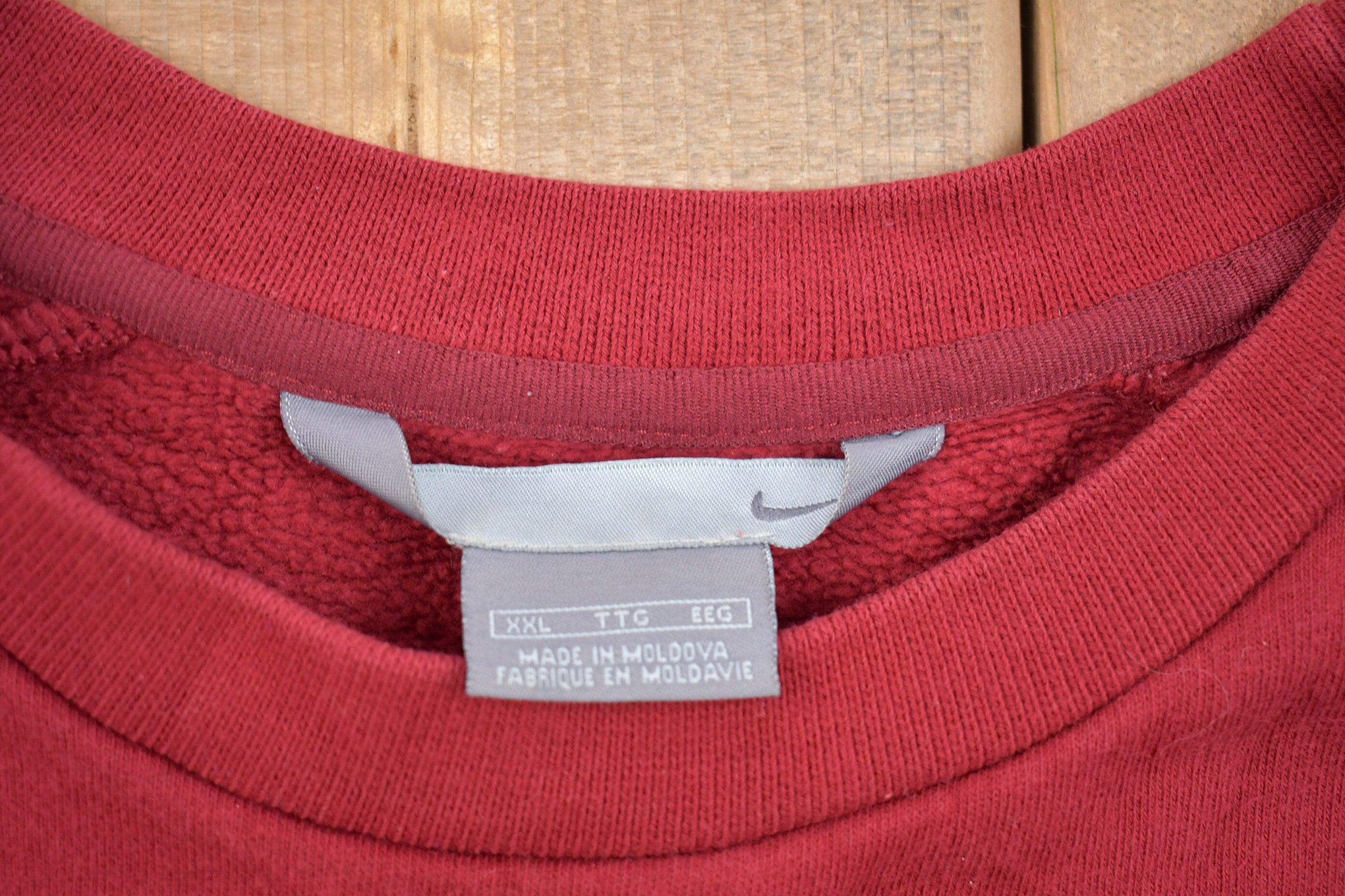 Vintage 1990s Nike Swoosh Embroidered Crewneck Sweatshirt