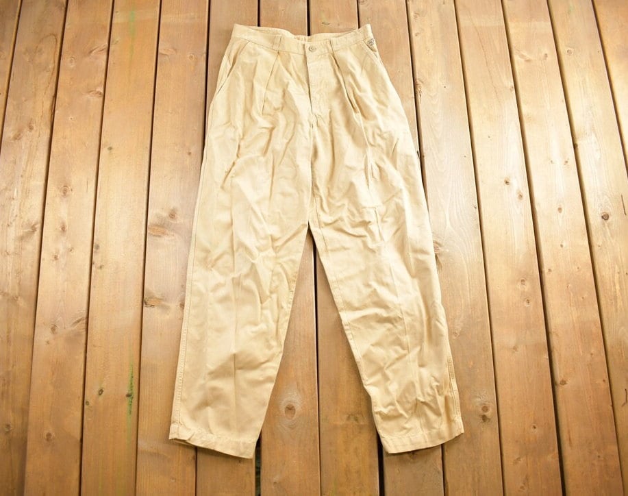 Vintage 1990s ACA Khaki Pants Size 32x32
