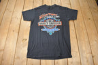 Vintage 1991 Harley Davidson Maui Cycle Company Kaanapali Single Stitch 3D Emblem T-Shirt Made In USA