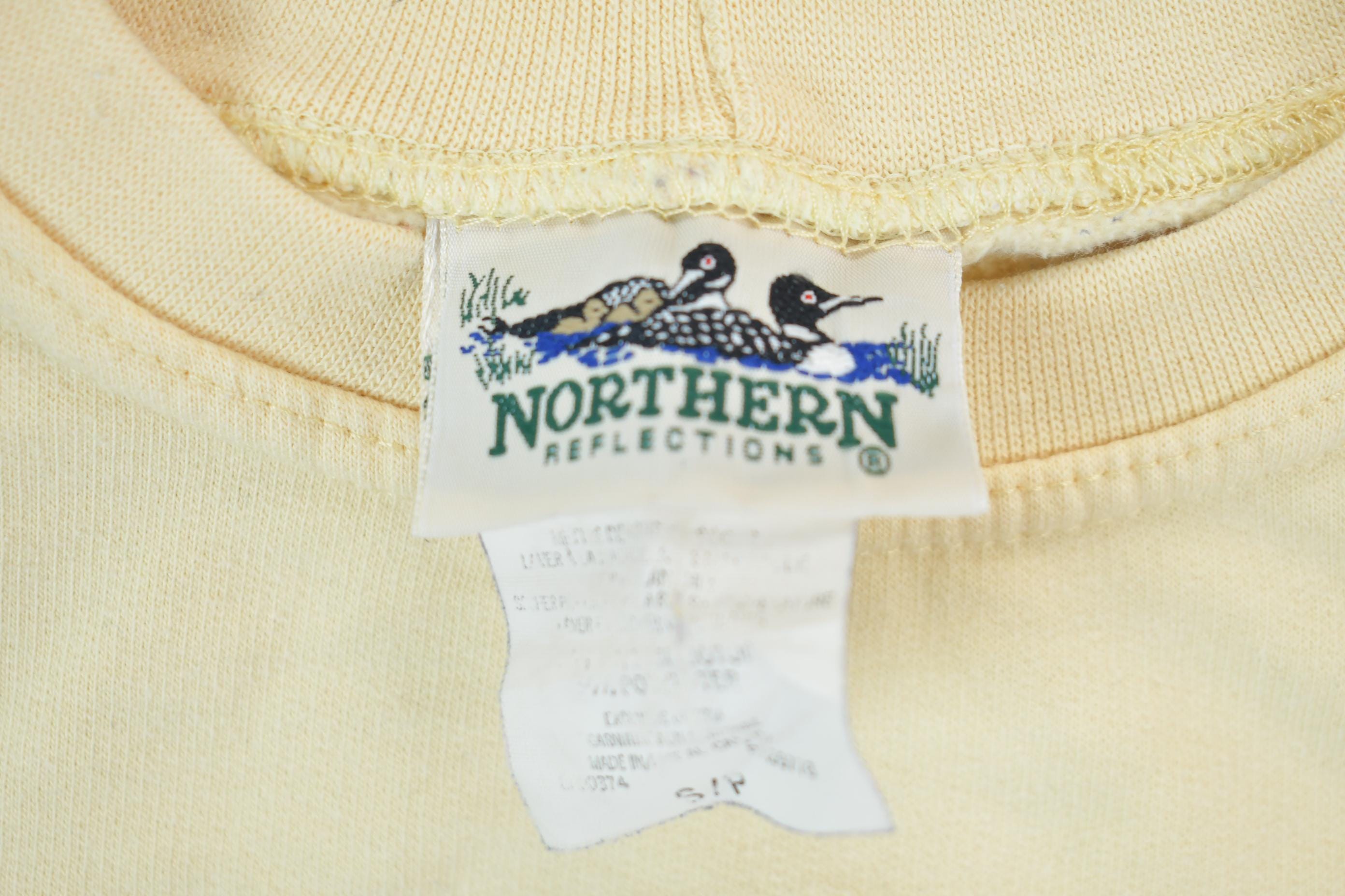 Vintage 1990s Northern Outdoor Crewneck Sweatshirt Made In USA