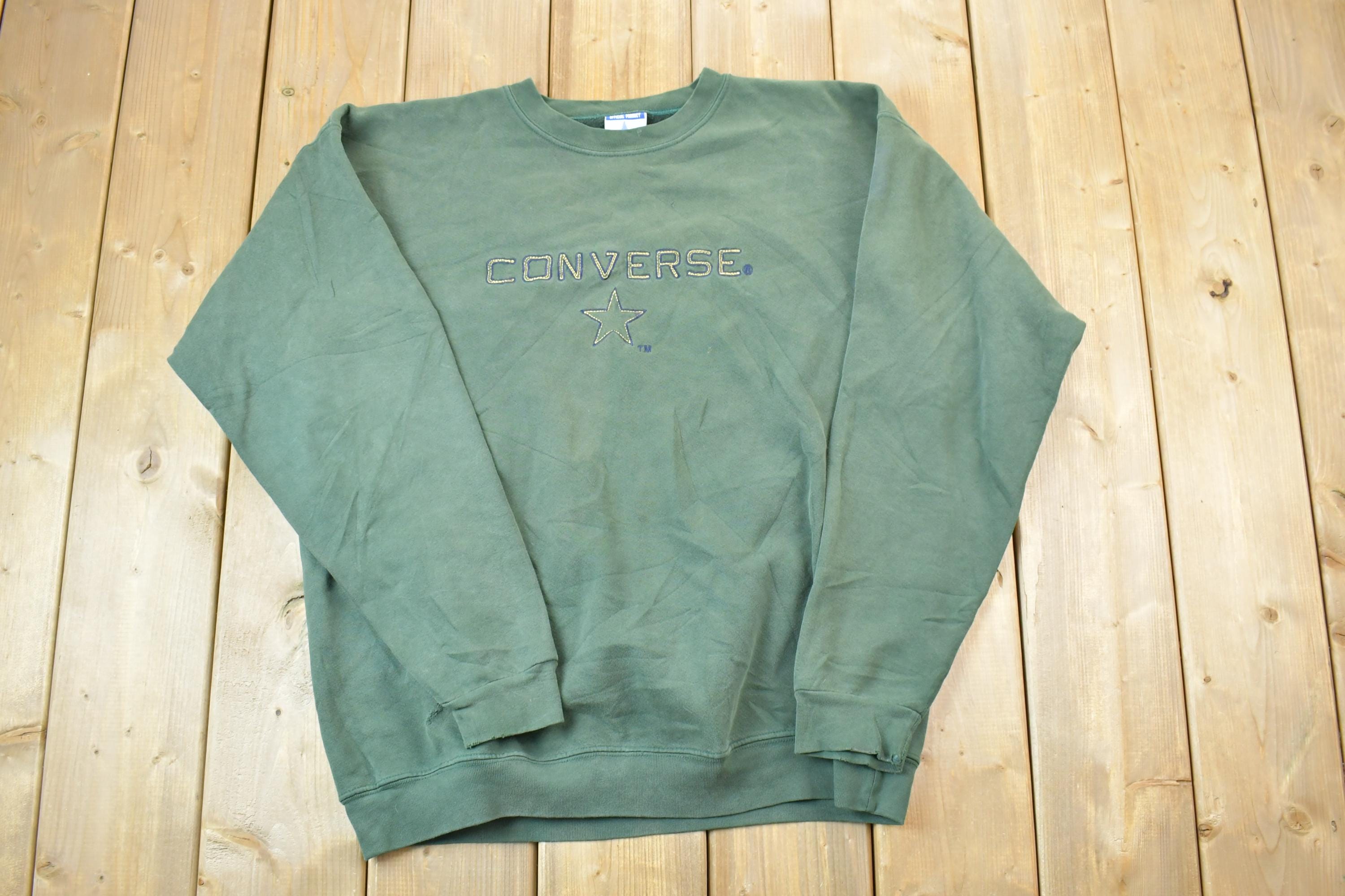 Vintage 1990s Converse One Star Crewneck Sweatshirt