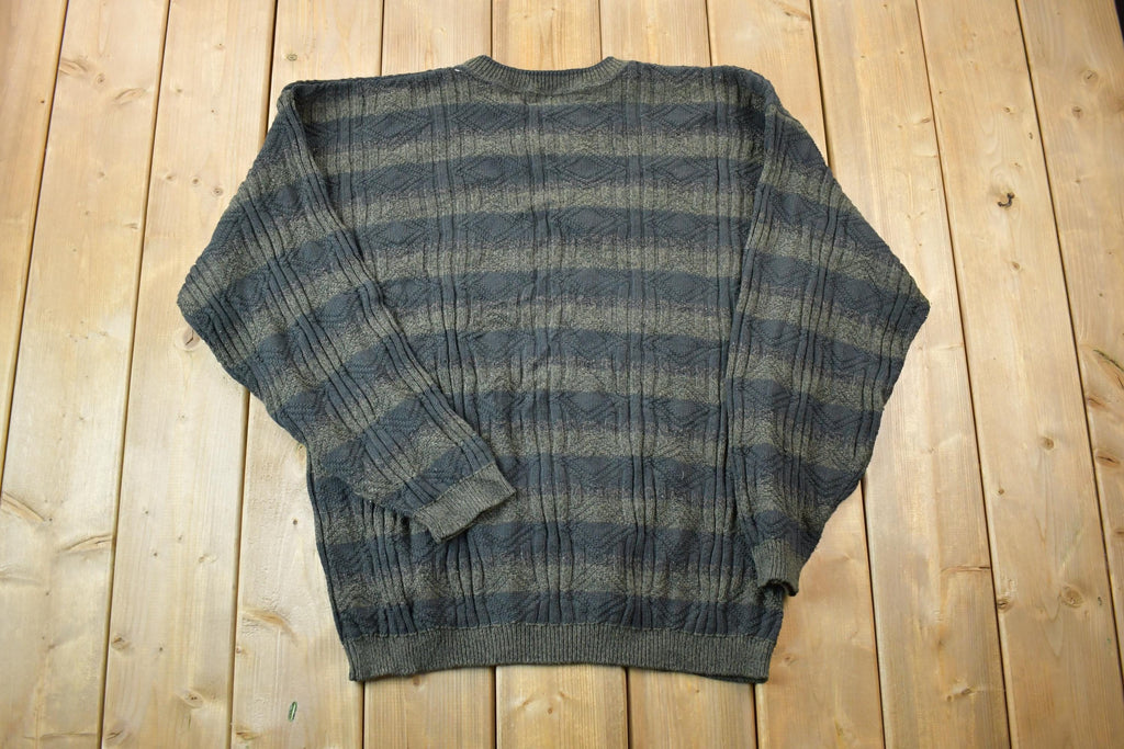 Vintage 1990s Peconic Bay Traders Knit Crewneck Sweater