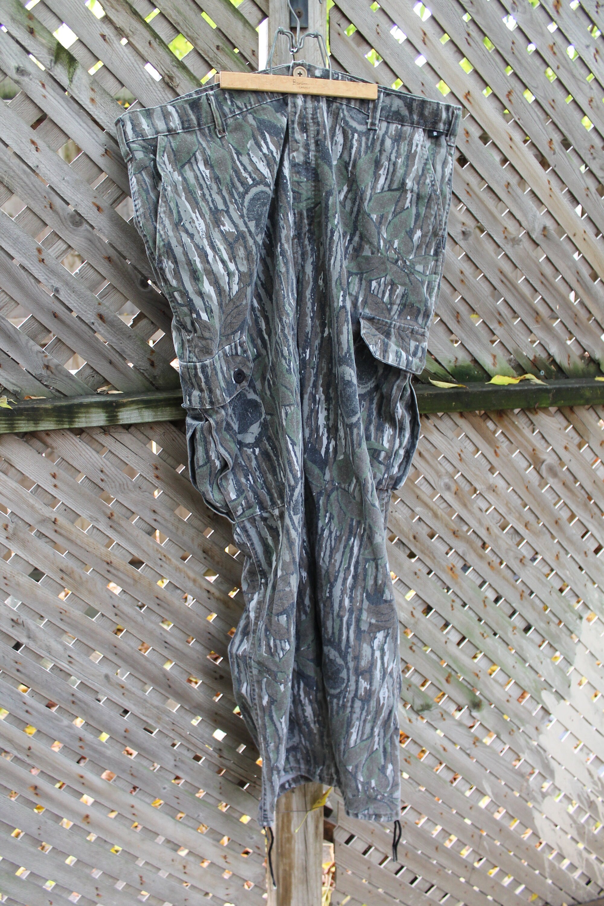 Vintage 1990s Woodland Camo Pants Size 40