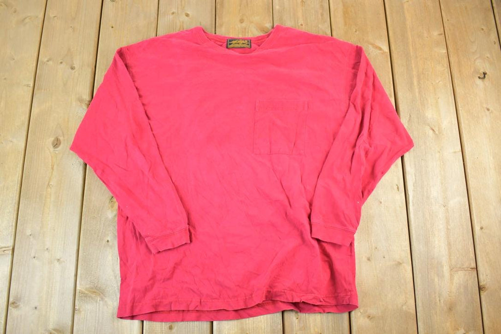 Vintage 1990s Eddie Bauer Souvenir Single Stitch Graphic Print T-Shirt Made In USA  Vintage Streetwear  Vacation Tee  Travel T Shirt