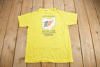 Vintage 1980s Columbus Bank One Marathon Official Graphic T Shirt