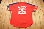 Vintage 1990s Mark McGwire St Louis Cardinals MLB Starter Jersey