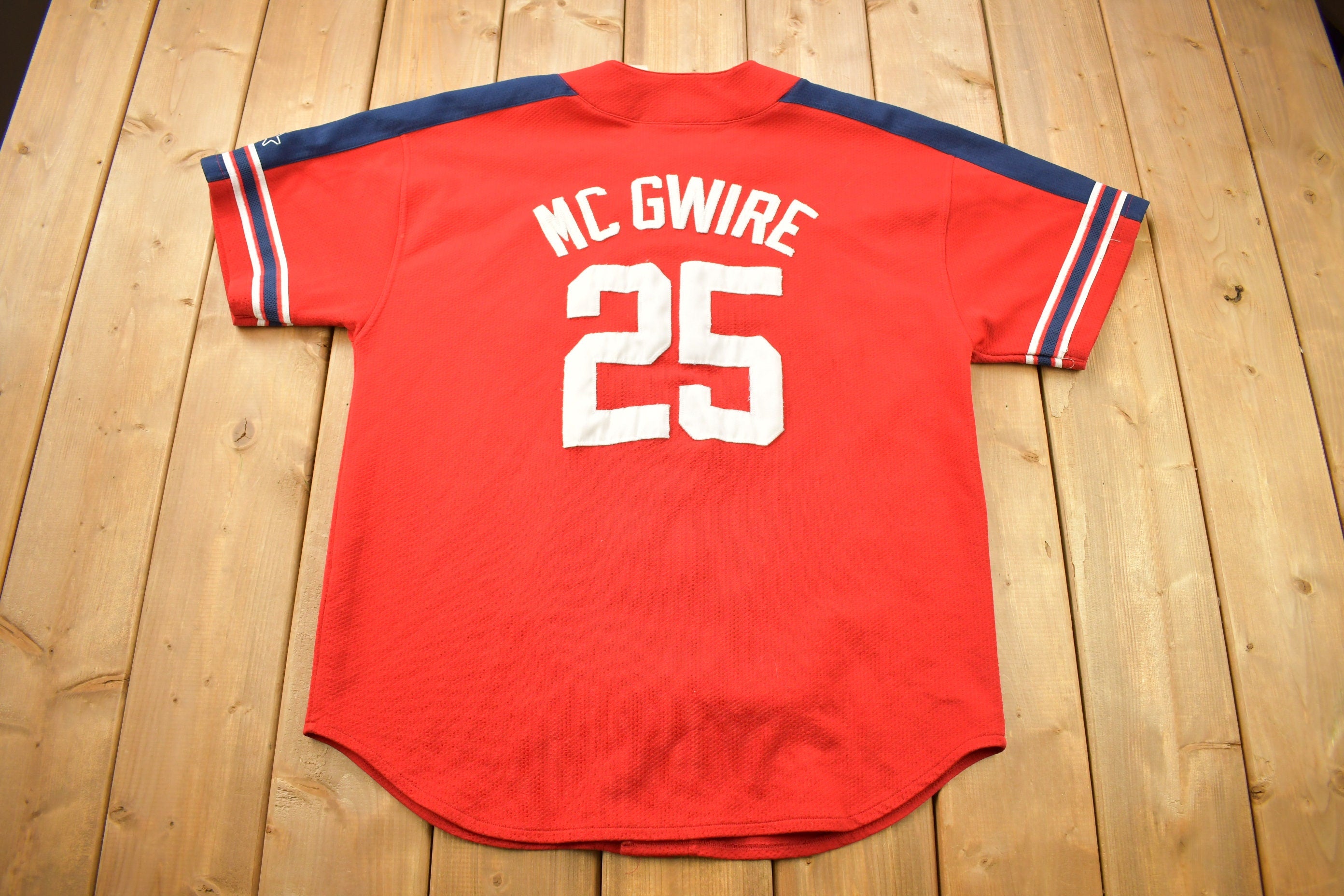 Vintage 1990s Mark McGwire St Louis Cardinals MLB Starter Jersey