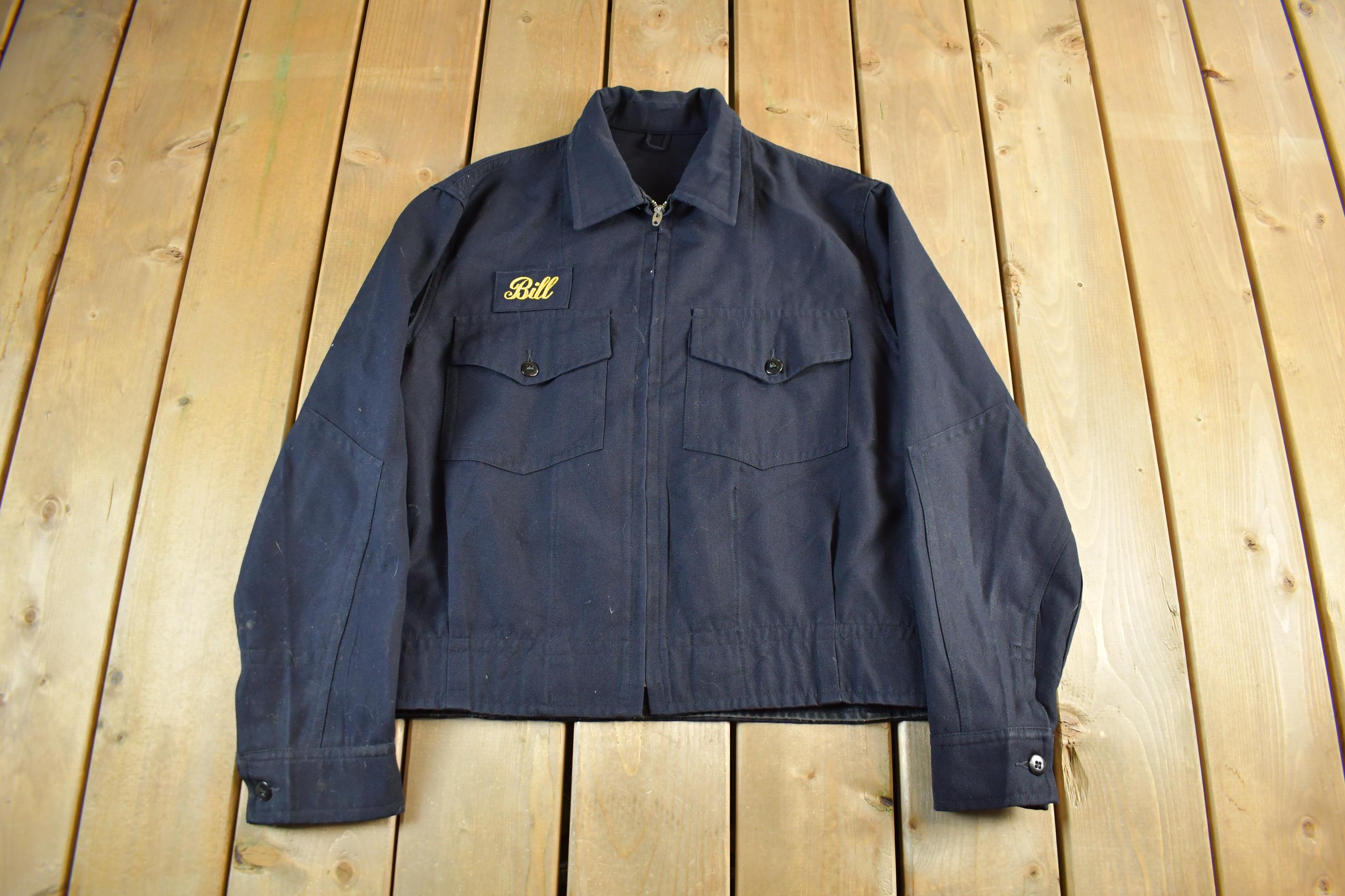 Vintage 1960s 1970s Work Jacket Men's Large
