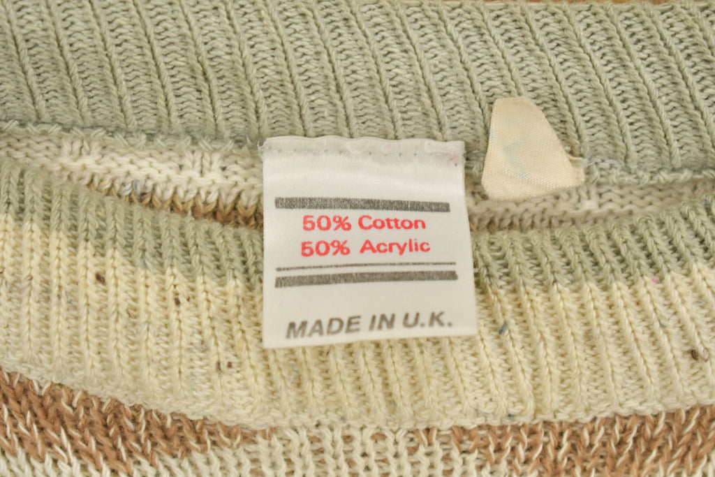 Vintage 1990s Abstract Knitted Sweater