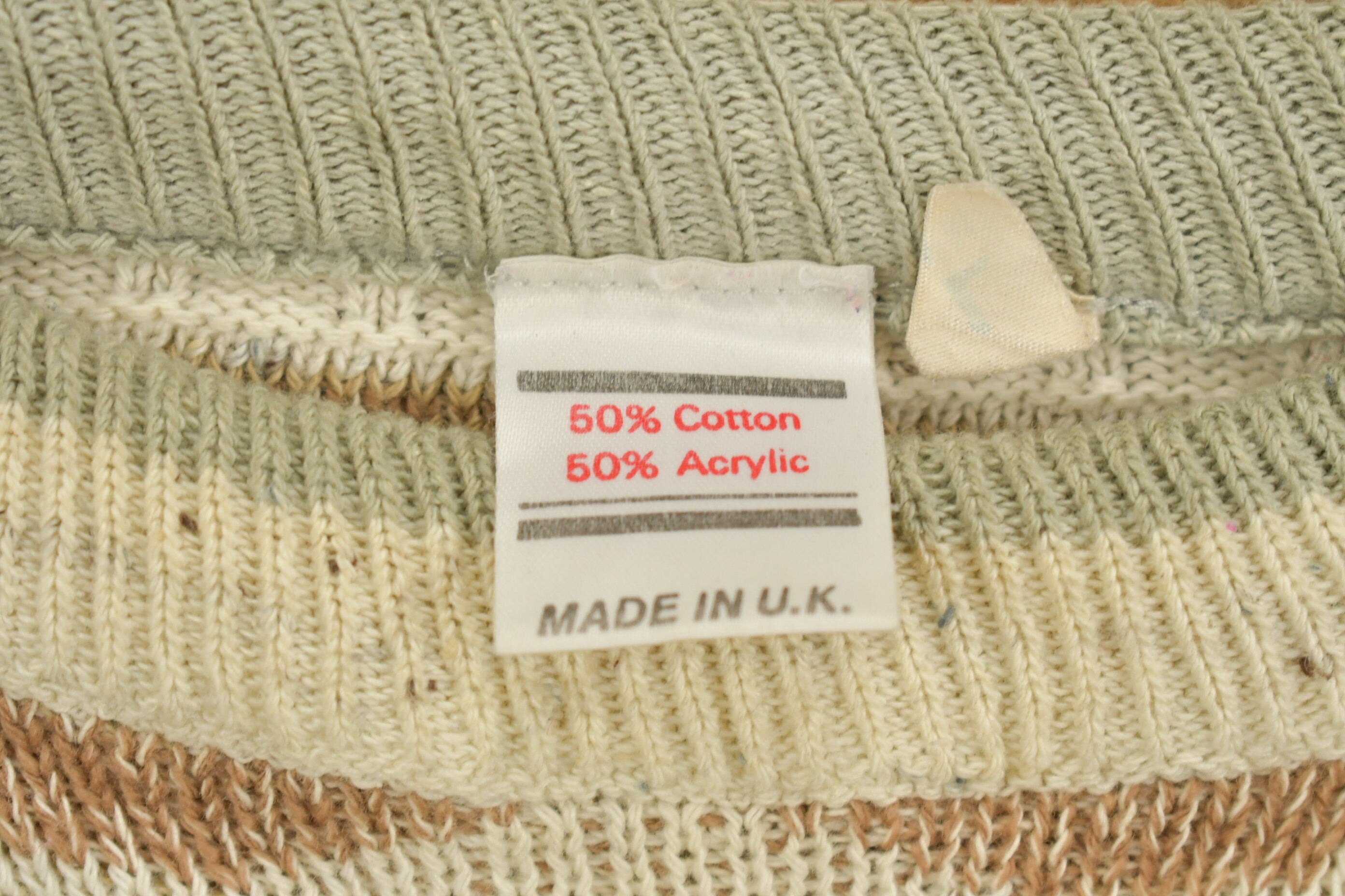 Vintage 1990s Abstract Knitted Sweater