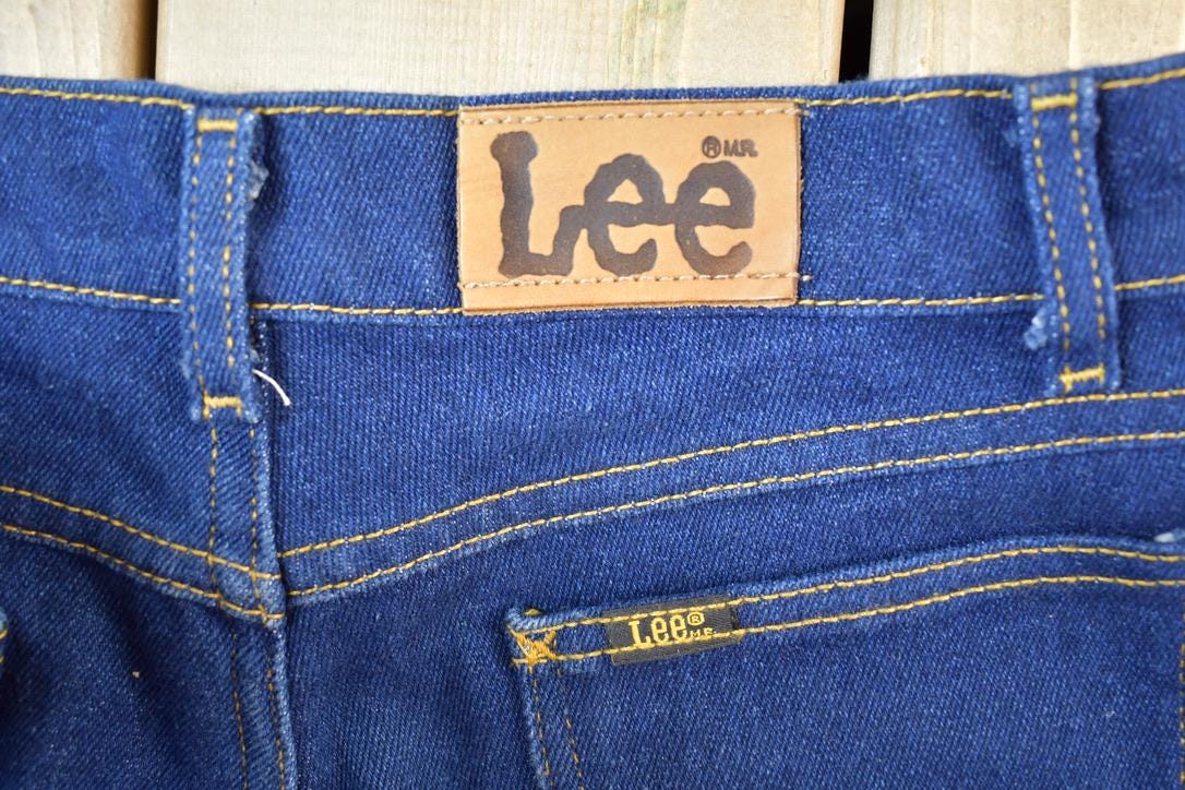 Vintage 1970s Lee Denim Jeans Size 32 x 29