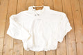 Vintage 1990s Enuf International Quarter Button Crewneck Sweatshirt Men's M Boxy  Made In USA  90s Boating Destination Sweater