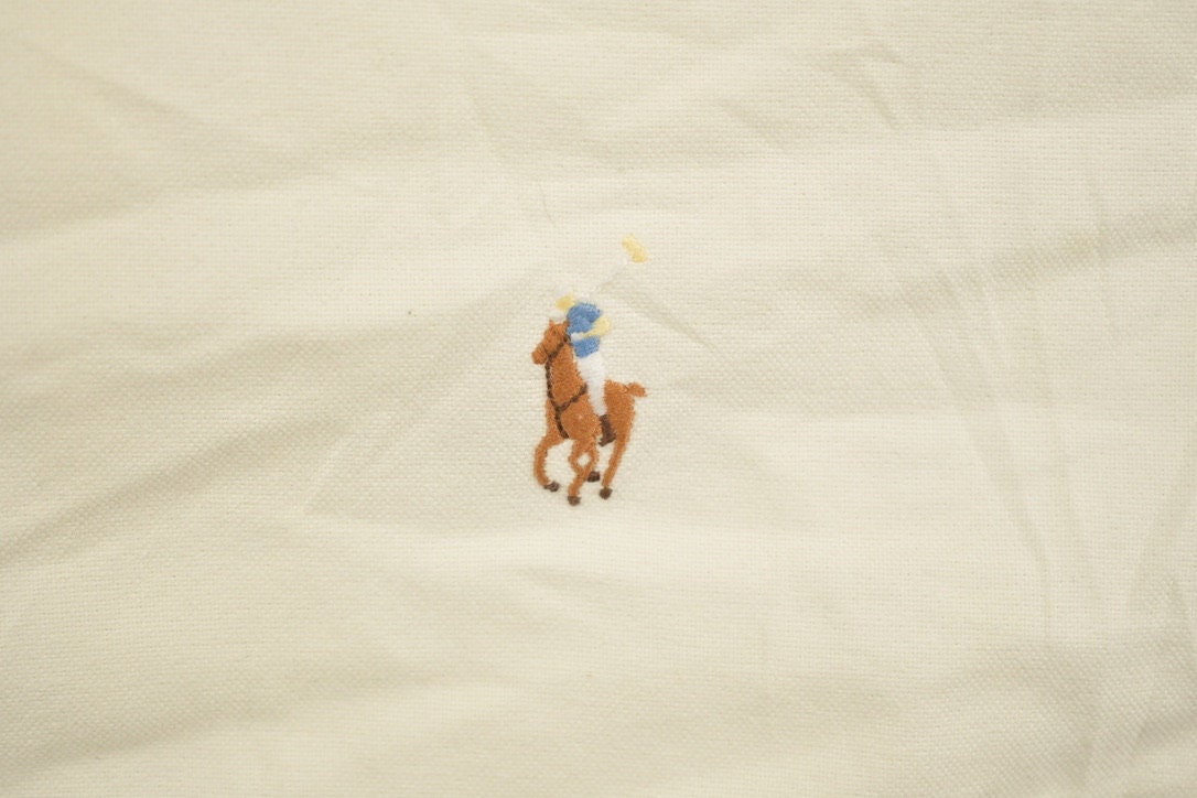 Vintage 1990s Ralph Lauren Polo Blank Button Up Shirt