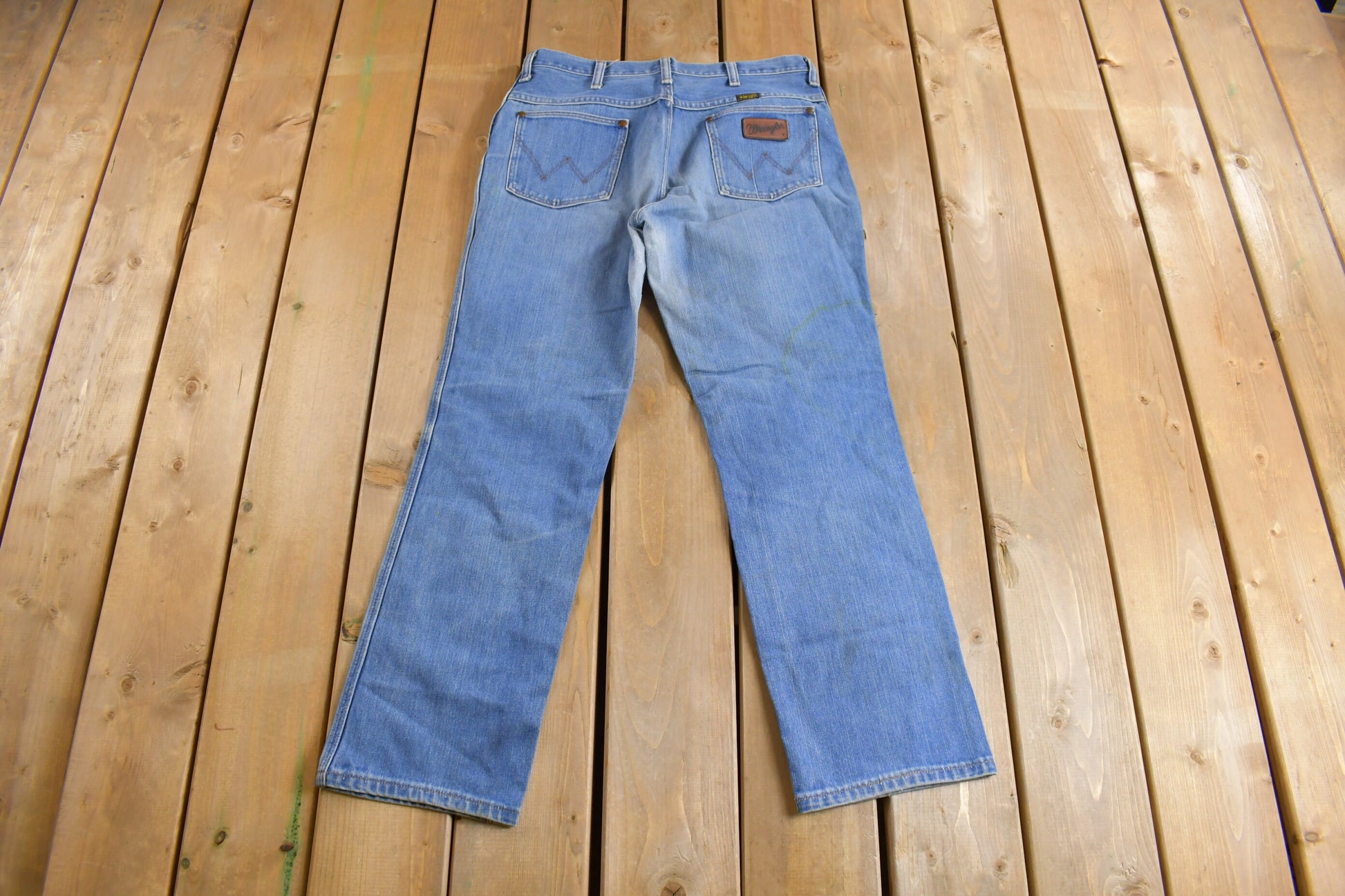Vintage 1970s Wrangler Western Style Jeans Size 34 x 28