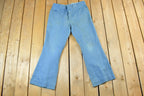 Vintage 1960s Blue Bell Bottom Pants  Made in USA  American Vintage  Workwear  Streetwear  Vintage Pants