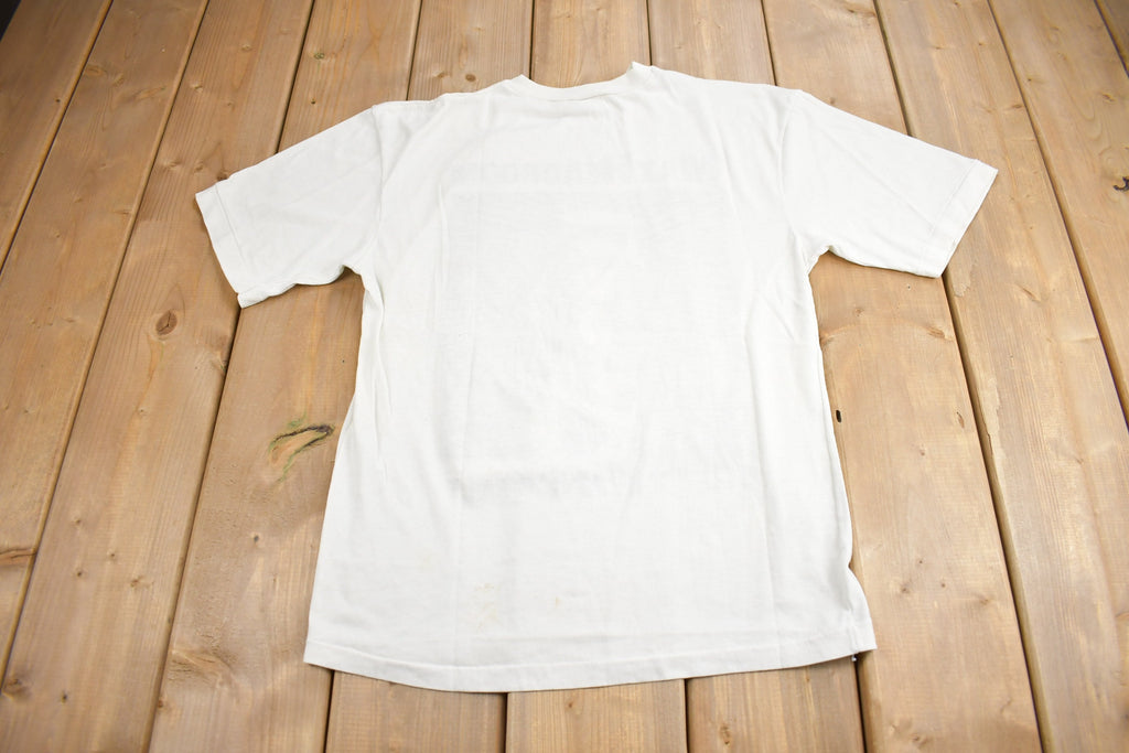 Vintage 1987 Max Headroom The One And Only Graphic T Shirt