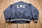 Vintage 1980s Butwin CNC Men's Basketball Bomber Jacket