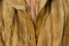 Vintage 1960's One World Faux Fur Coat Women's Large