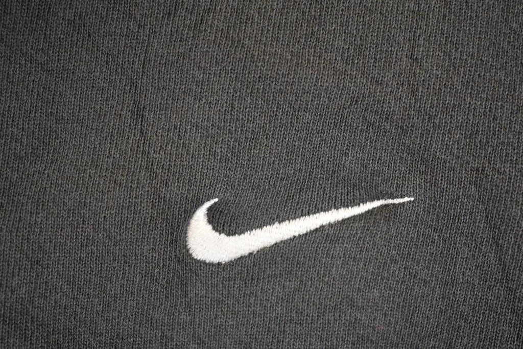 Vintage 1990s Nike Embroidered Mini Swoosh Sweatshirt Men's L