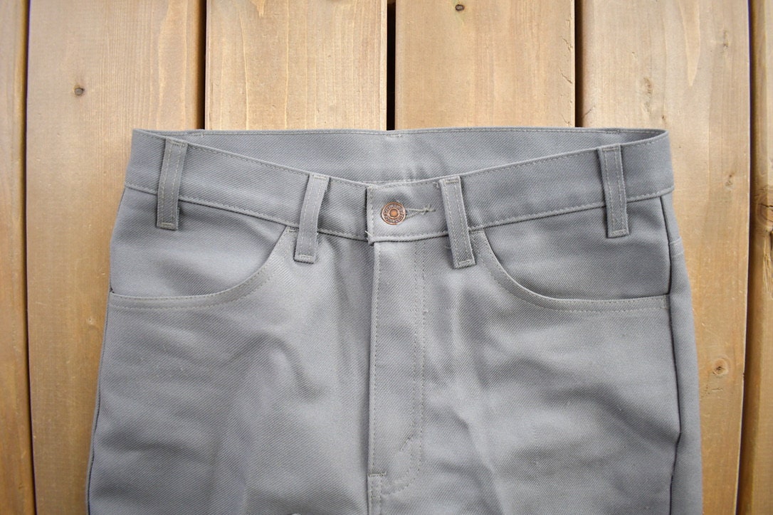 Vintage 1980s Levi's Trousers Made In USA Size 32x32