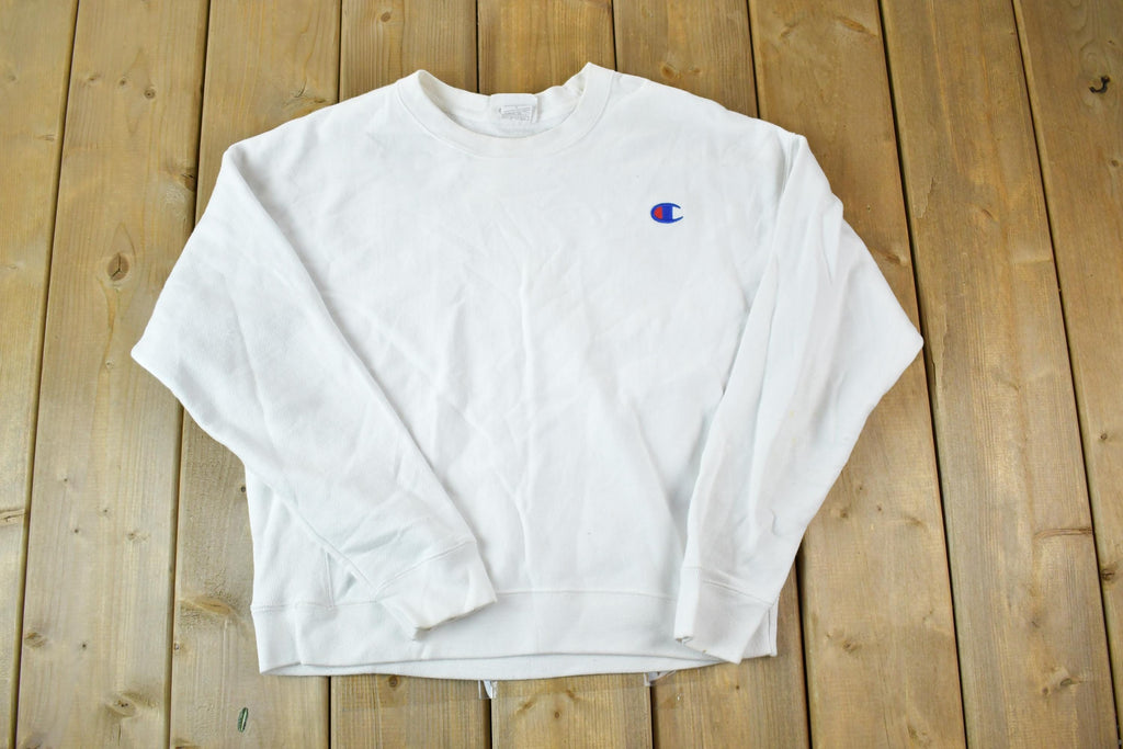 Vintage 1990s Champion Reverse Weave Boxy Crewneck Sweatshirt