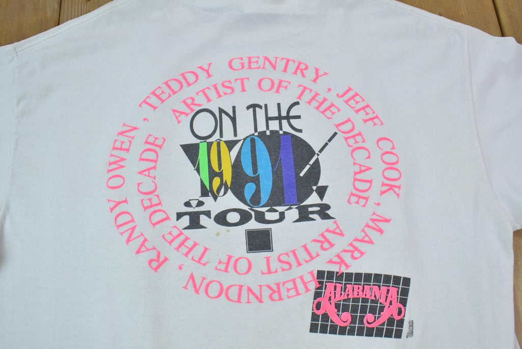 Vintage 1991 Alabama Band T-Shirt