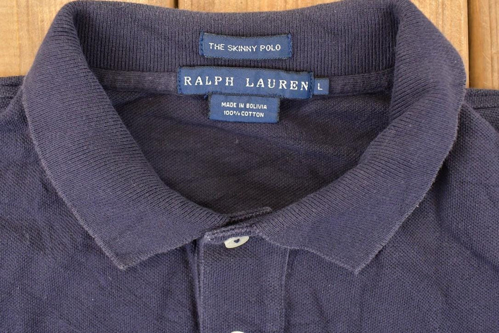 Vintage 1990s Ralph Lauren The Skinny Polo Button Up Shirt Women's S