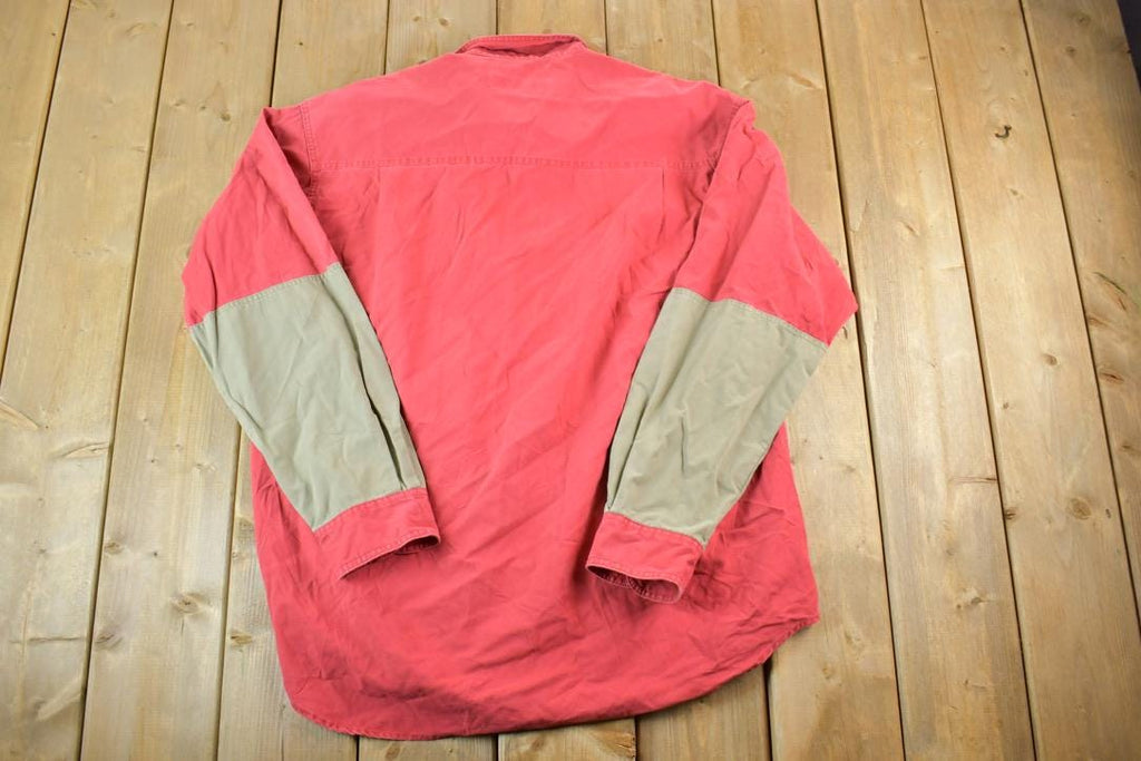 Vintage 1990s Columbia Button Up Western Style Style Shirt