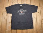 Vintage 1990s I AM CANADIAN Carnarvon Souvenir T Shirt
