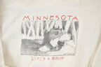 Vintage 1991 Minnesota Life's A Birch Beaver Crewneck Sweatshirt Men's L
